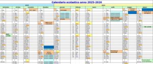Calendario 2025 2026