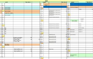 Calendario attività aprile giugno 2026